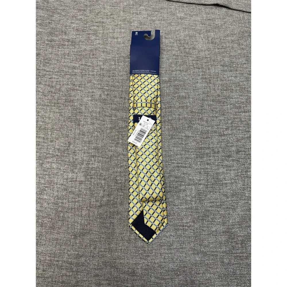 Boys M/L Izod New‎ Tie Yellow Blue